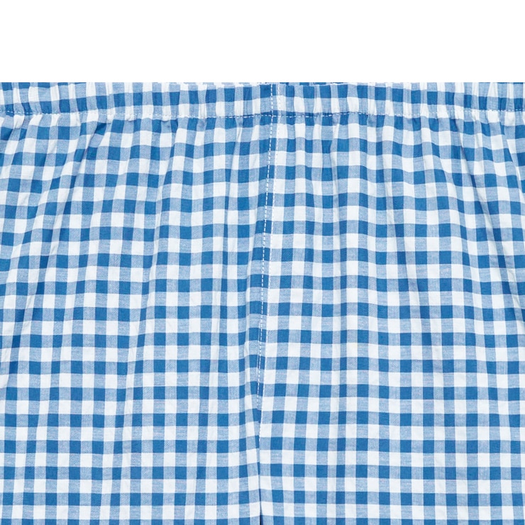 게스 주니어 시어서커 파자마 세트 - 블루