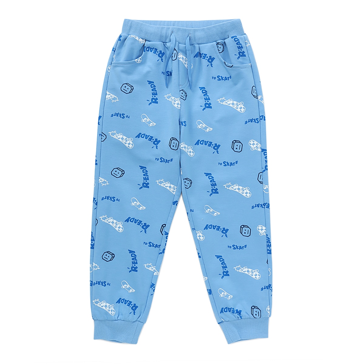 알로봇 키즈 상하의 세트 - 블루