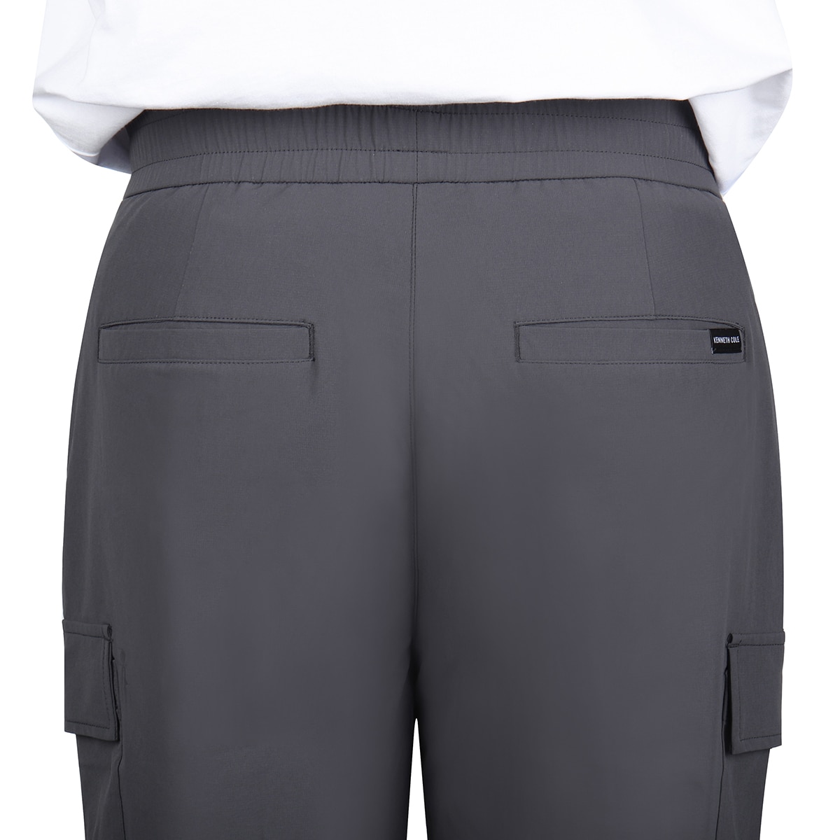 케네스콜 남성 나일론 스판 바지 - 차콜, 34