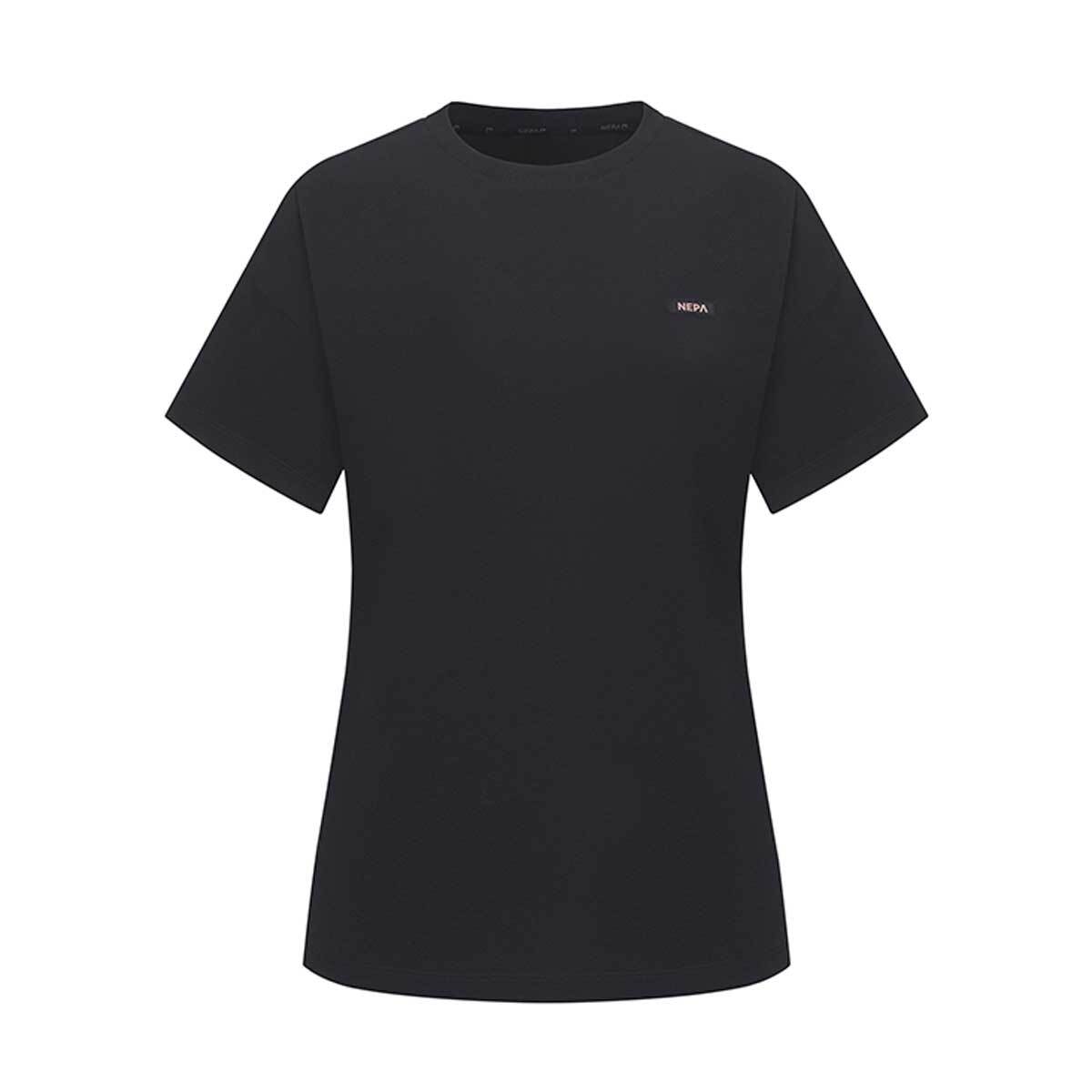 네파 여성 소로나 반소매 티셔츠 - 블랙, L
