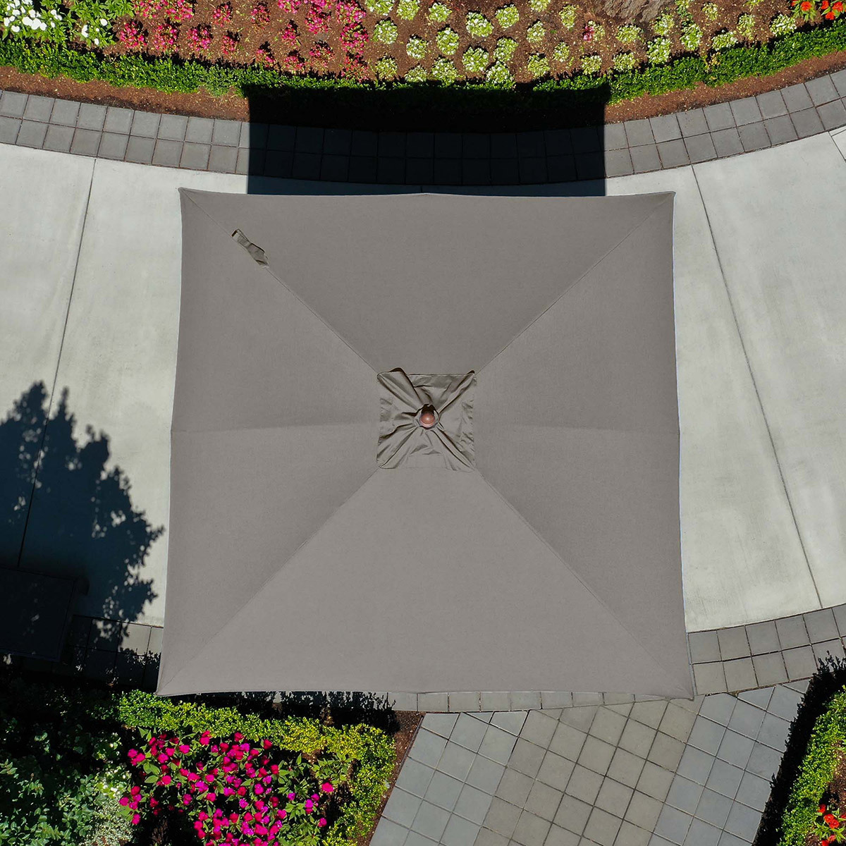 앳레저 사각 우산, 3.0x3.0m 라이트그레이