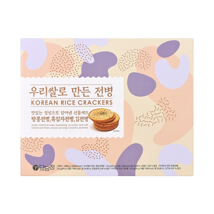 Dadamjung Korean Rice Crackers 648g x 10 set 669013
