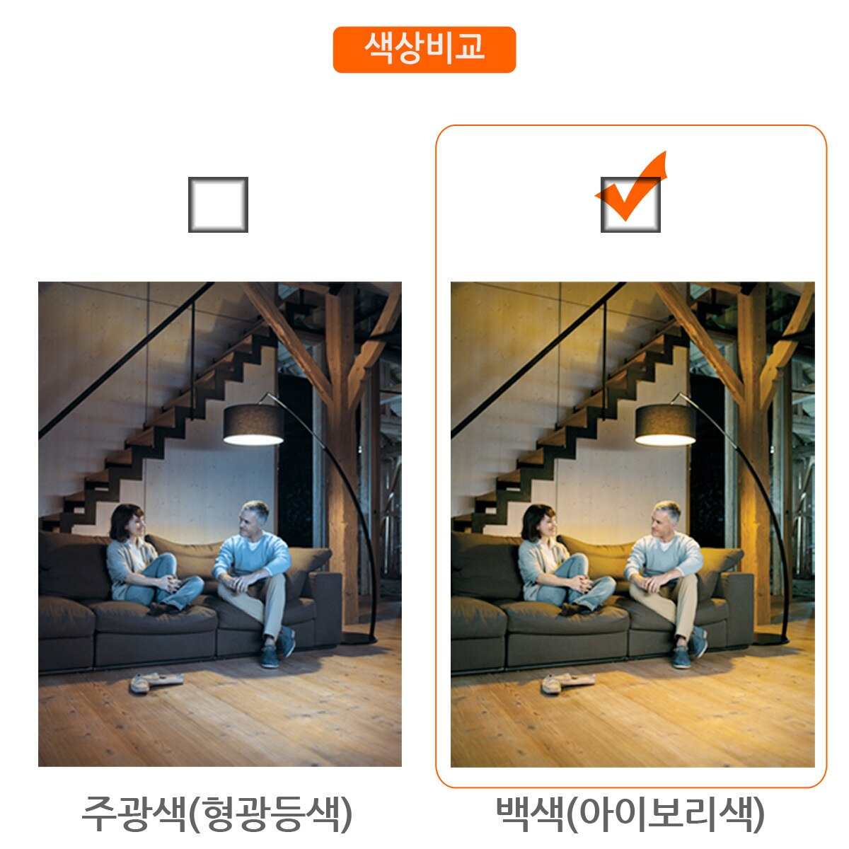 오스람 컴팩트 형광램프 20W 6개입,백색