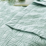 박홍근홈패션 워싱면 양모 스프레드 - 싱글, 민트