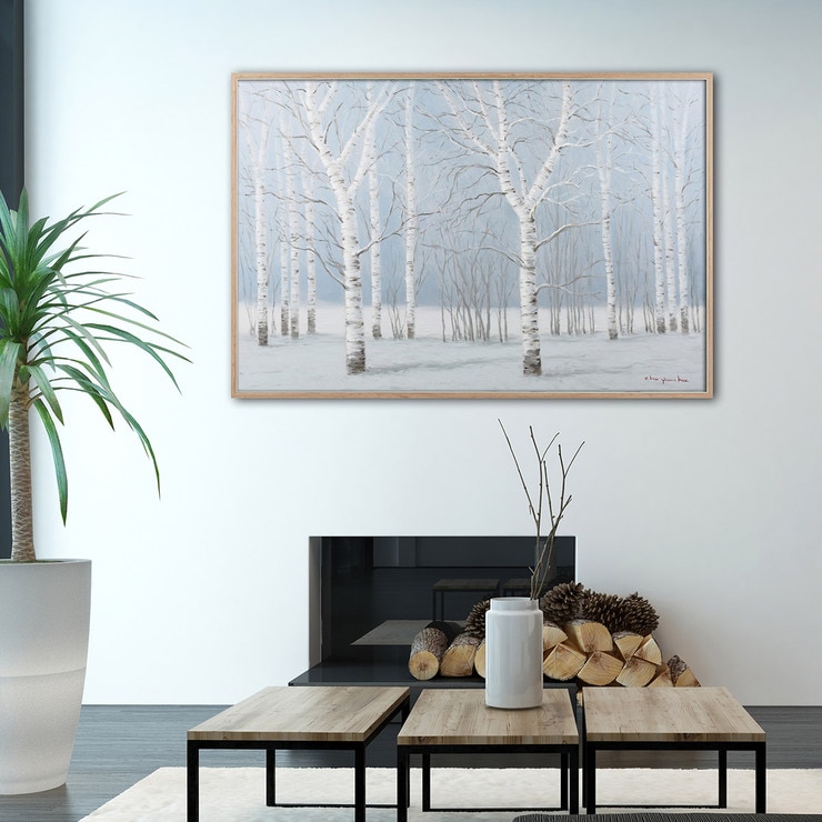 지클레 그림 액자 91x61cm - 겨울 이야기 지클레 그림 액자 91x61cm - 겨울 이야기