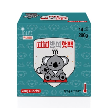 인라이프 방석 핫팩 280g x 15개