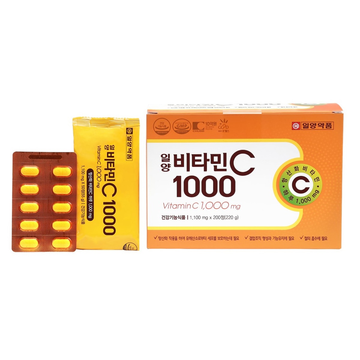 일양약품 비타민C 1000mg x 200