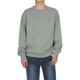 게스 남성 긴소매 티셔츠 - 라이트 카키