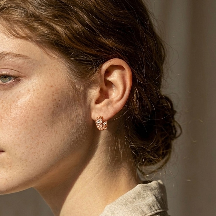 클라베드제이 14K 골드 귀걸이 아벨라