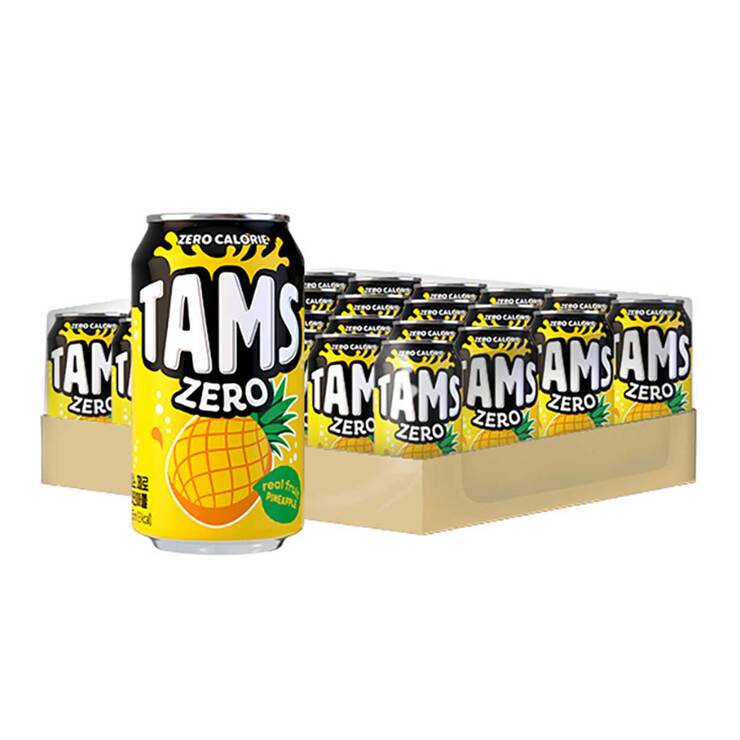 탐스제로사과/파인애플 355ml x 24캔