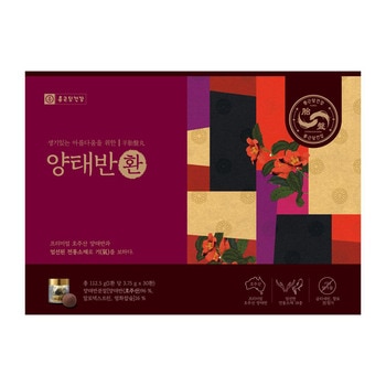 종근당건강 양태반 환 선물세트 3.75G X 30 환