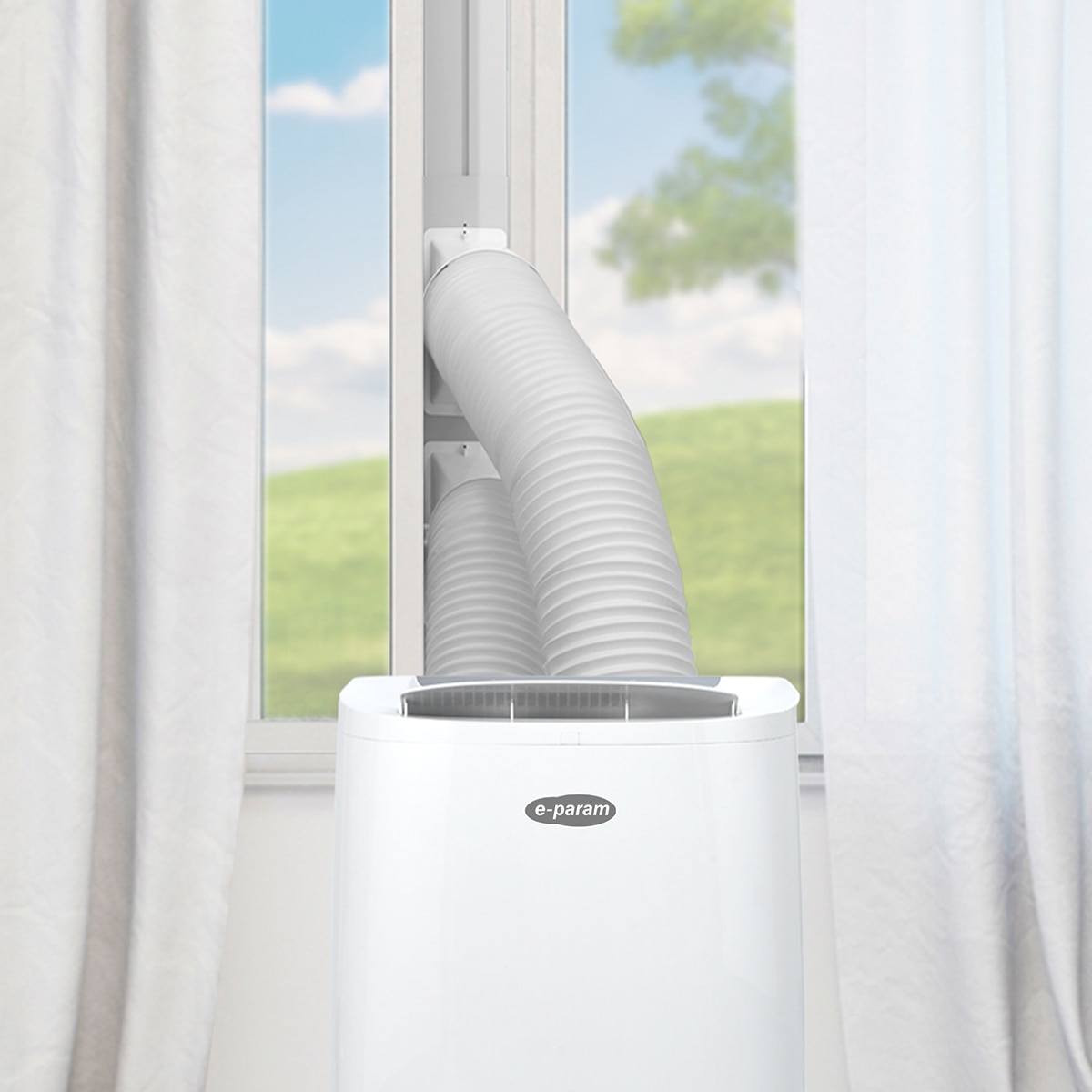 이파람 듀얼 덕트 이동식 에어컨 EPA-MH10W