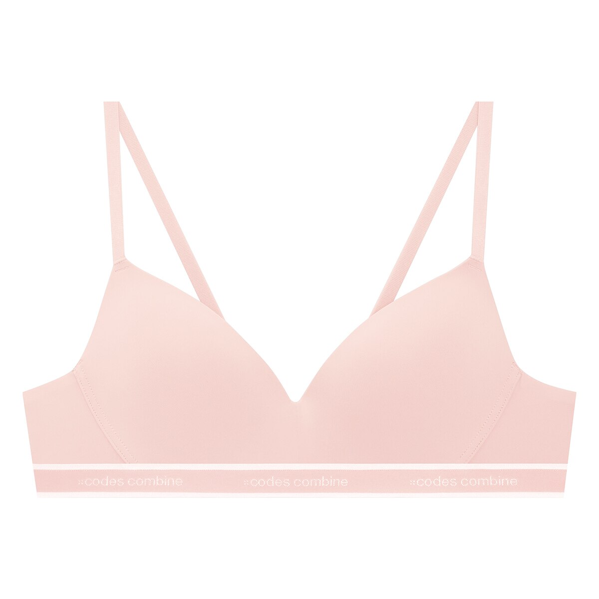 코데즈 컴바인 노와이어 브라 2매 - 핑크베이지/베이지, M(95)