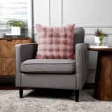 House & Home 인조 퍼 데코 쿠션 50x50cm - 핑크 House & Home 인조 퍼 데코 쿠션 50x50cm - 핑크