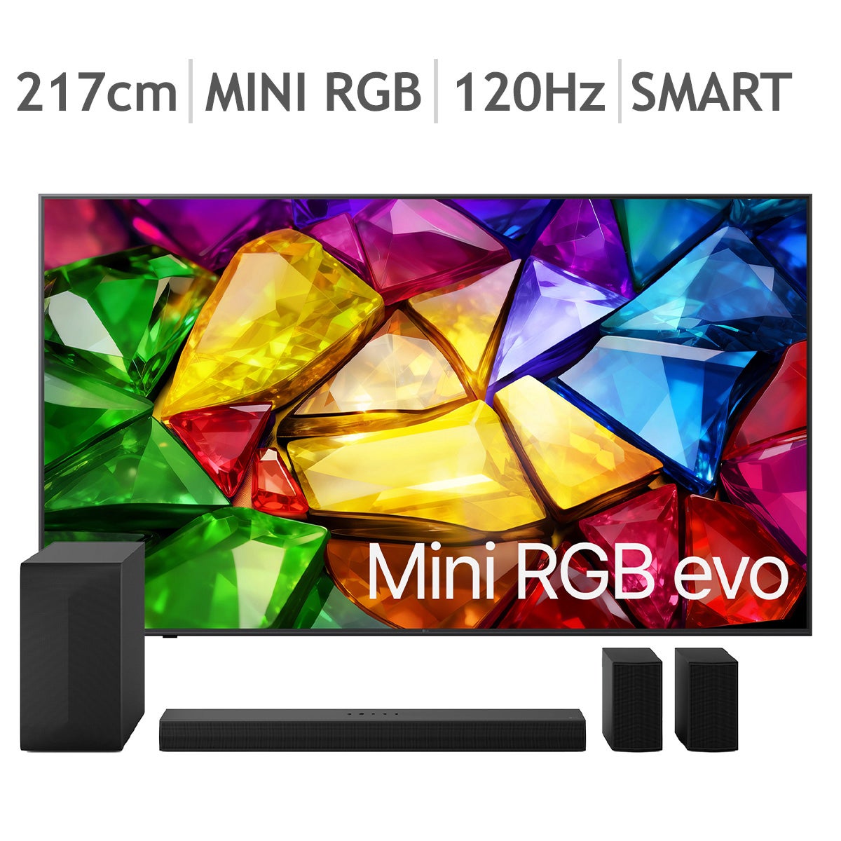 LG Mini RGB evo AI 217cm (86) + S60TR