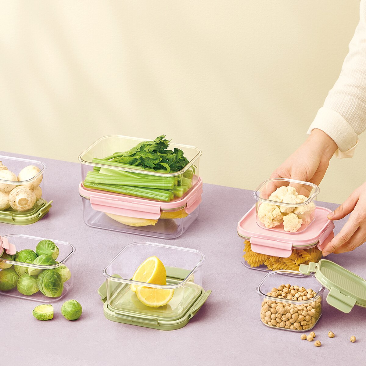 락앤락 비스프리 모듈러 밀폐용기 16P