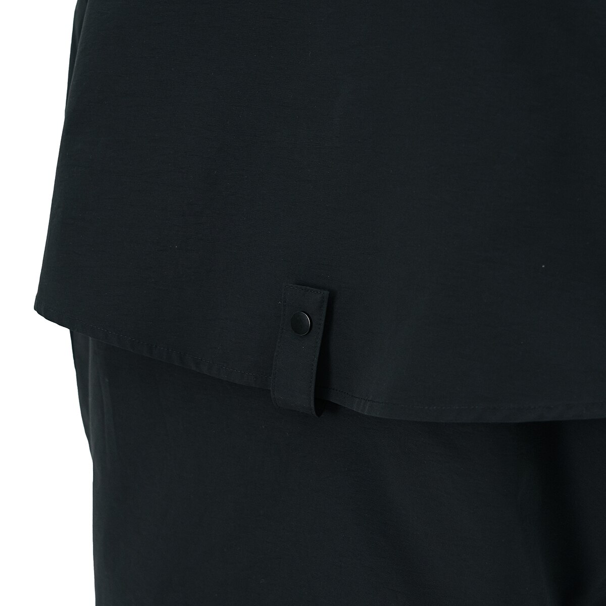 SOUP 여성 탈착 후드 재킷 - 블랙, M