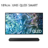 삼성 QLED TV KQ75QD60 189cm (75) + S50B - 벽걸이형