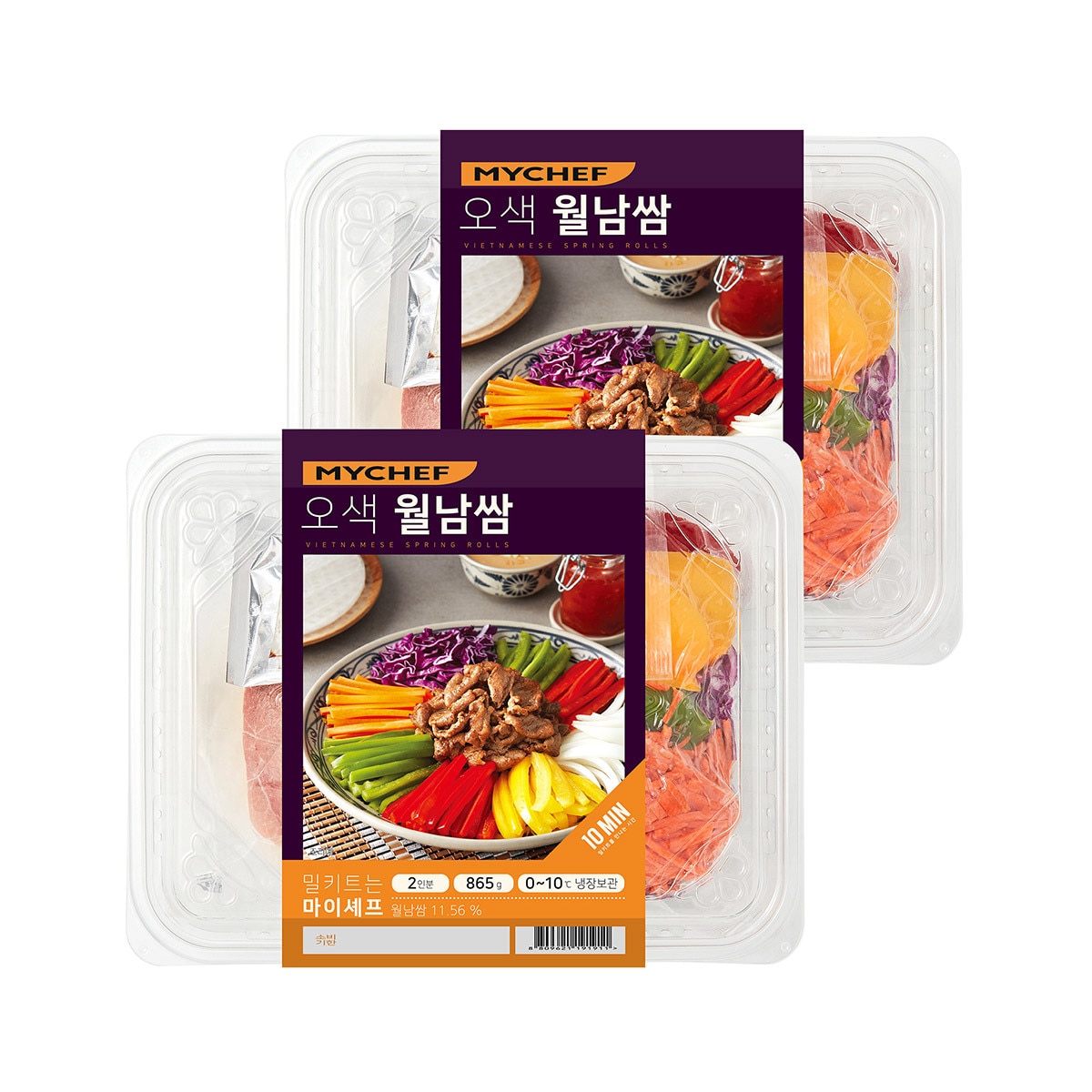 마이셰프오색월남쌈 865g x 2