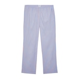 게스 여성 코튼 파자마 세트 - 블루 스트라이프, L