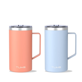 텀스 허니비 스테인리스 머그 600ml 2P