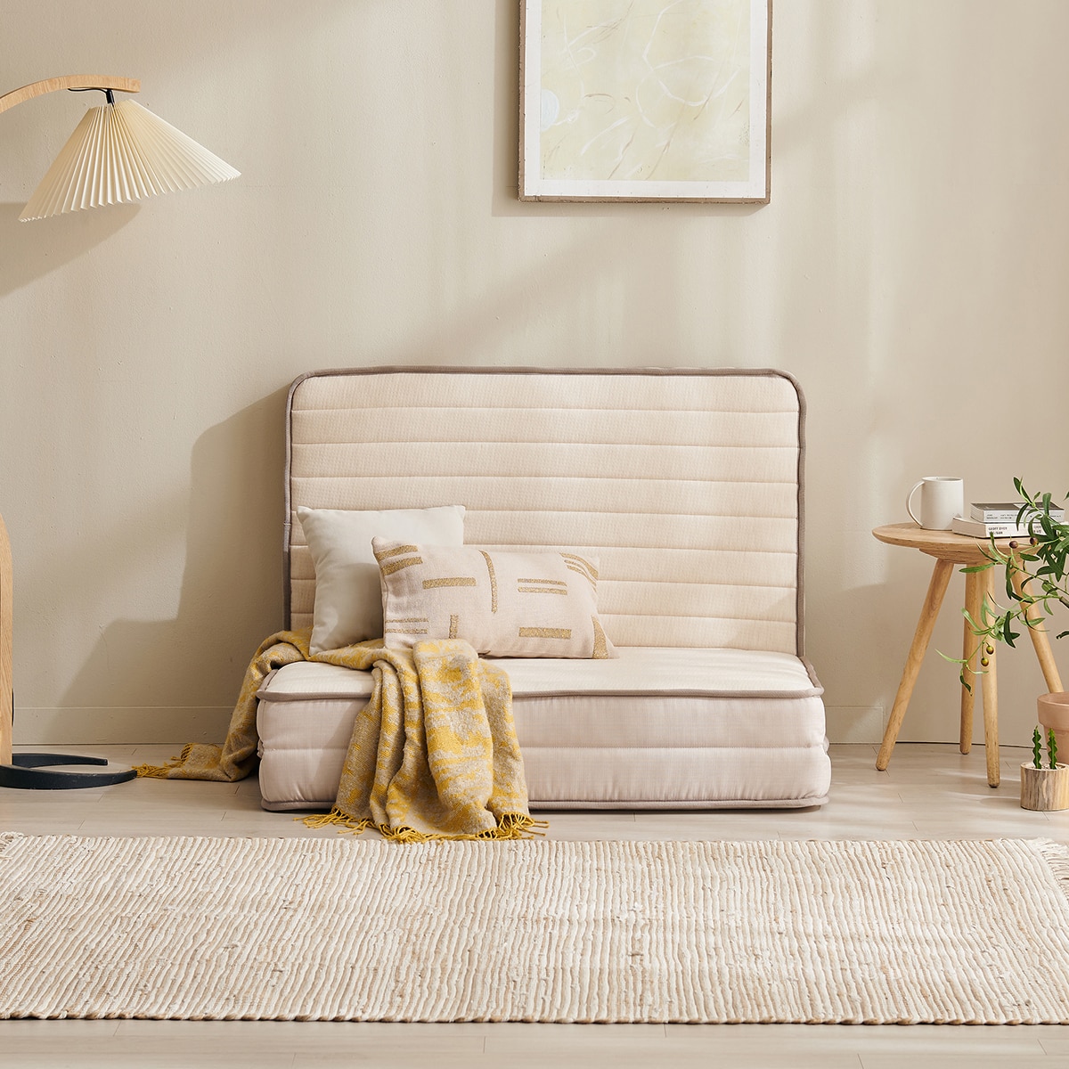 베드리움 독립스프링 3단 접이식 매트리스-슈퍼싱글