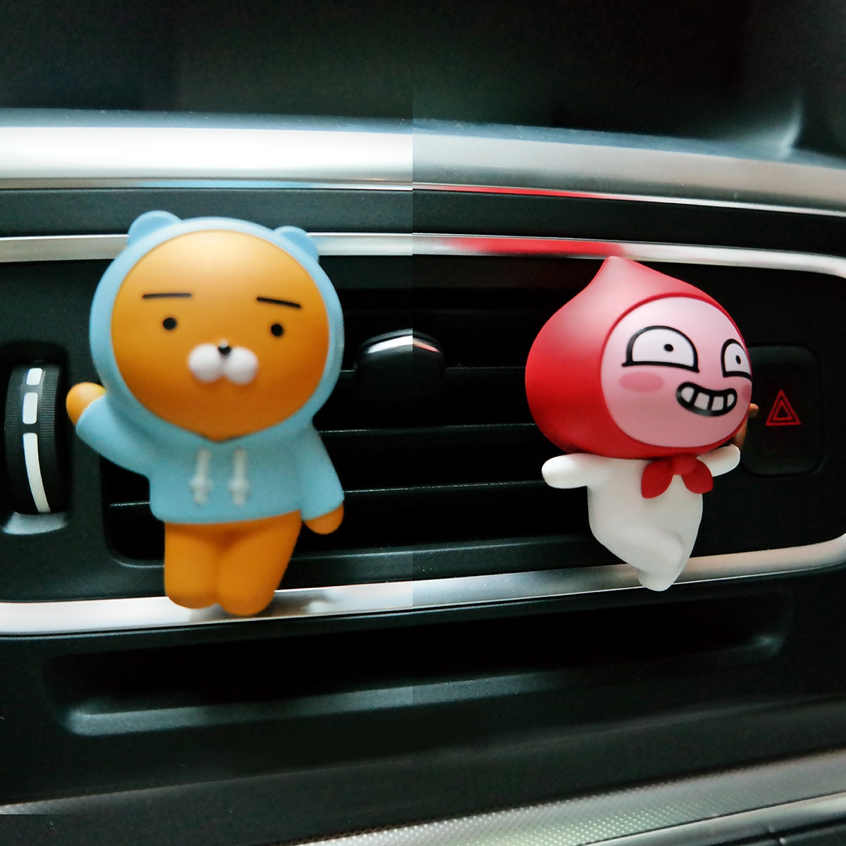 카카오 프렌즈 차량용 방향제 세트