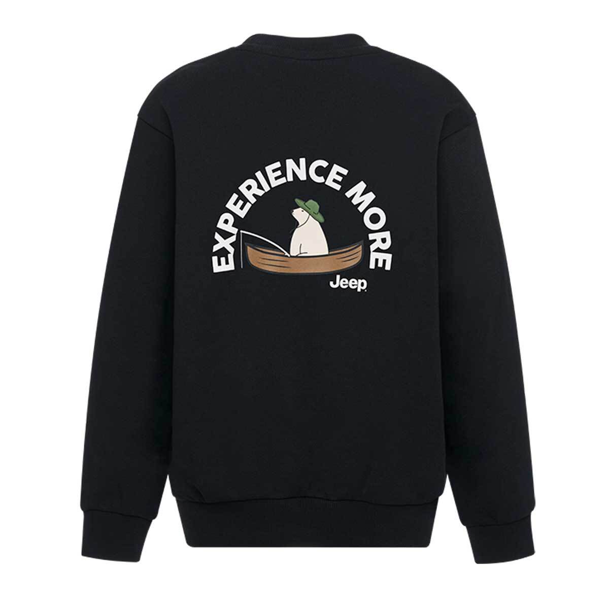 지프 키즈 베이직 로고 크루넥