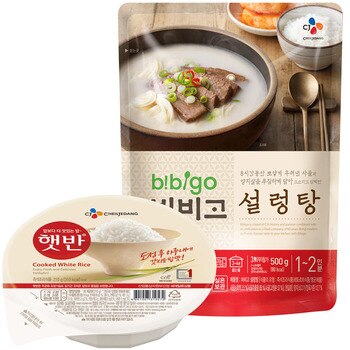 CJ 비비고 설렁탕 5팩 & 햇반 5팩 CJ 비비고 설렁탕 5팩 & 햇반 5팩