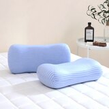 에이프릴앳홈 땅콩형 냉감 베개 2P - 블루