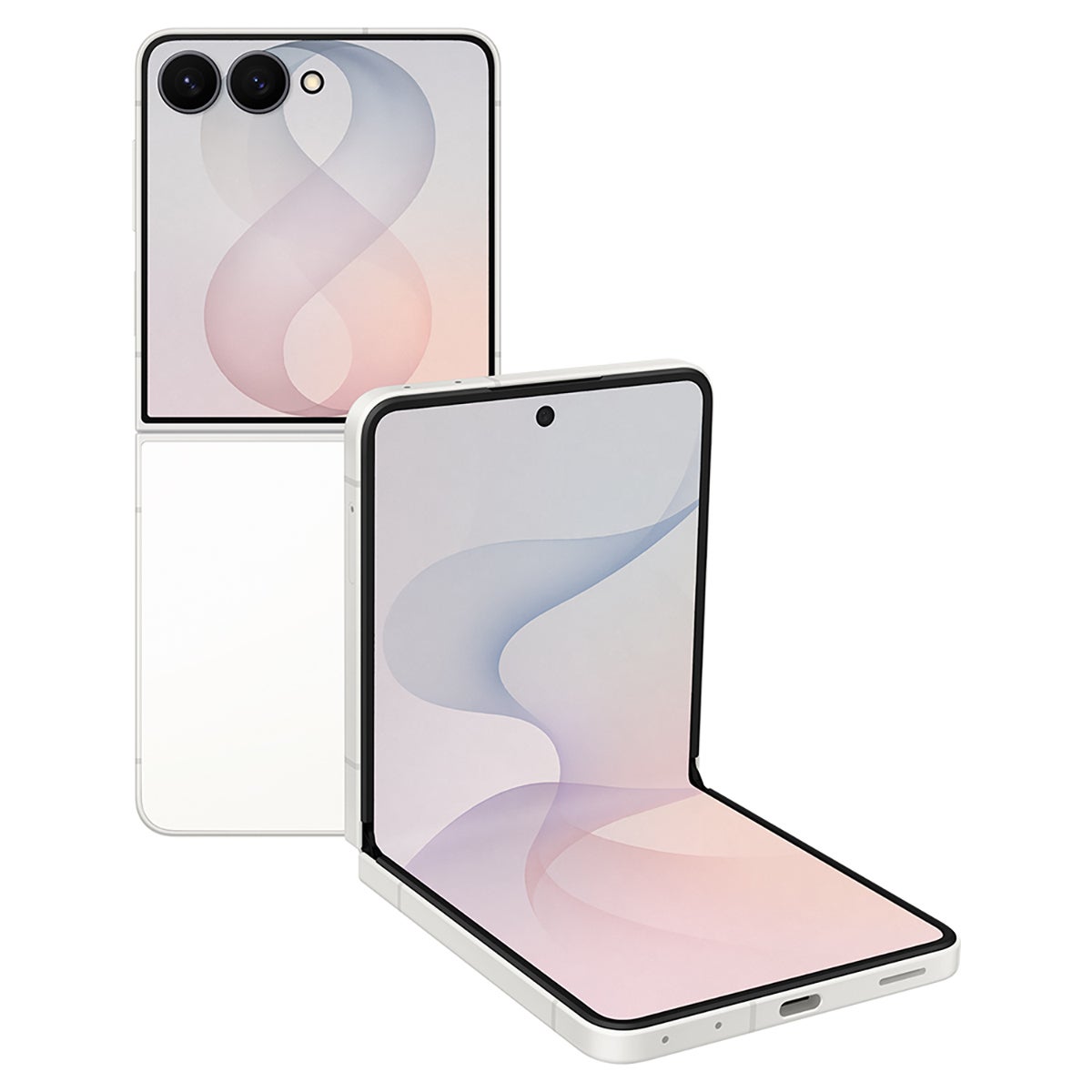 삼성 갤럭시 Z 플립8 256GB 5G - 크림 삼성 갤럭시 Z 플립8 256GB 5G - 크림
