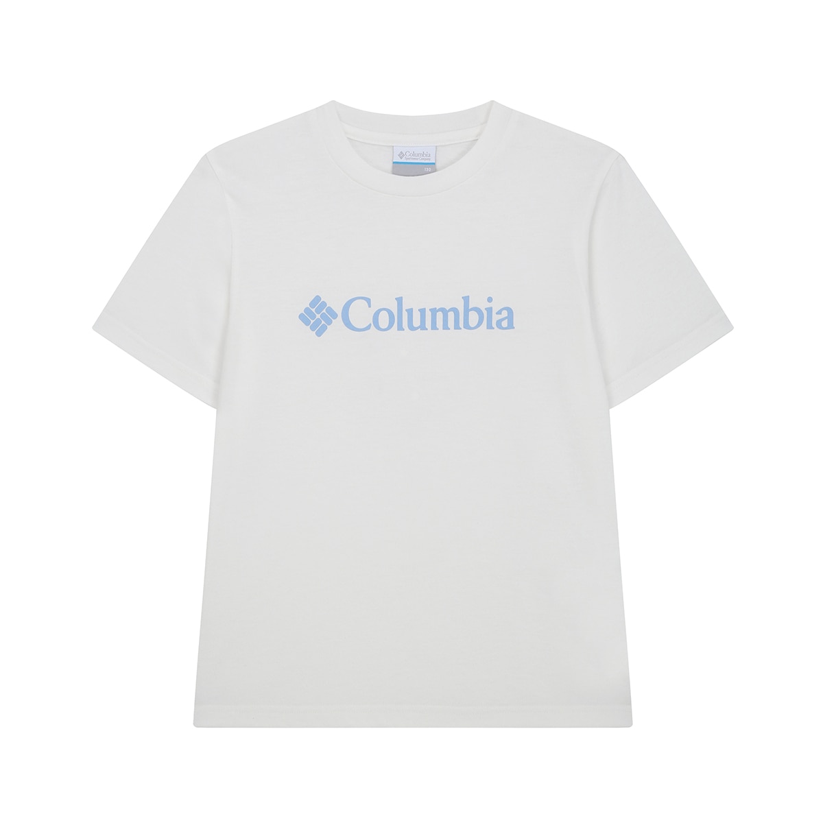 컬럼비아 키즈 반소매 티셔츠 3매 - 화이트/네이비/멜란지그레이