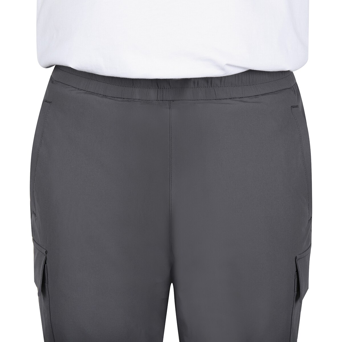 케네스콜 남성 나일론 스판 바지 - 차콜, 34