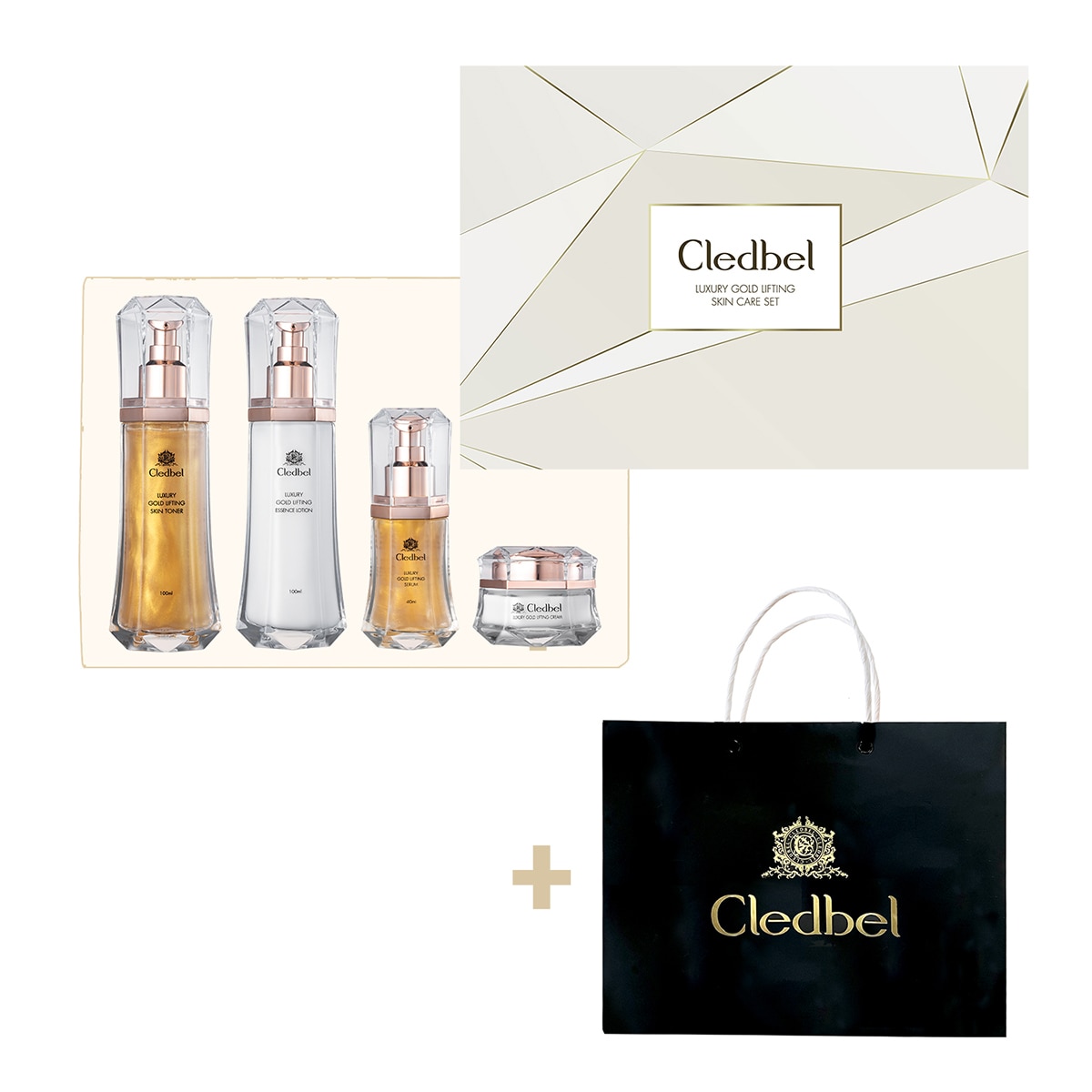 끌레드벨 골드 리프팅 스킨케어 세트