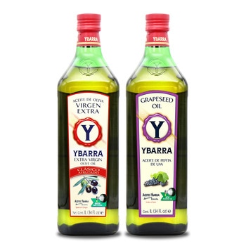 이바라 엑스트라 버진 올리브 오일 1L & 포도씨유 1L 이바라 엑스트라 버진 올리브 오일 1L & 포도씨유 1L
