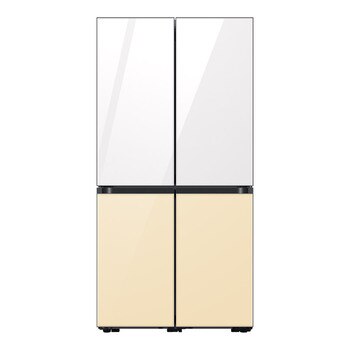 삼성 비스포크 키친핏 냉장고 615L, 글램화이트바닐라