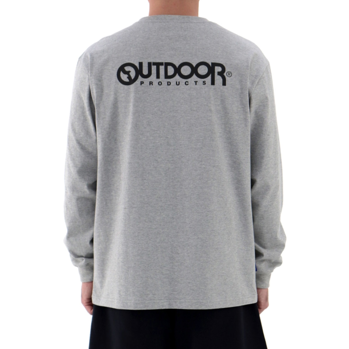 아웃도어프로덕츠 남성 긴소매 크루티 - 멜란지그레이