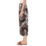 트라이엄프 여성 저지 라운지 바지 2PK - 블랙 (야자수&에스닉), S