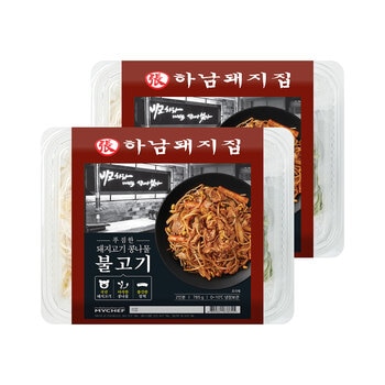 하남돼지집 푸짐한 돼지고기 콩나물 불고기 785g x 2ea