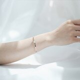 총0.30캐럿 다이아몬드 팔찌14K에스메