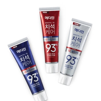 메디안 치석케어 치약 120g x 4입 x 3개