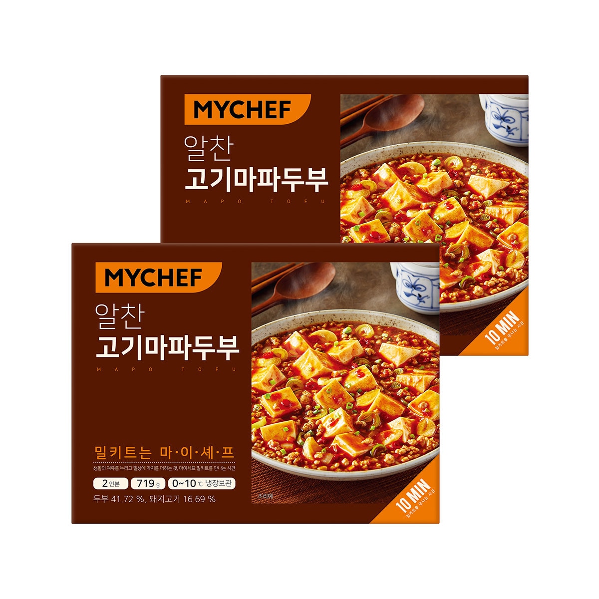 마이셰프알찬고기마파두부 719g x 2