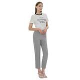 SOUP 여성 슬림핏 팬츠 - 그레이