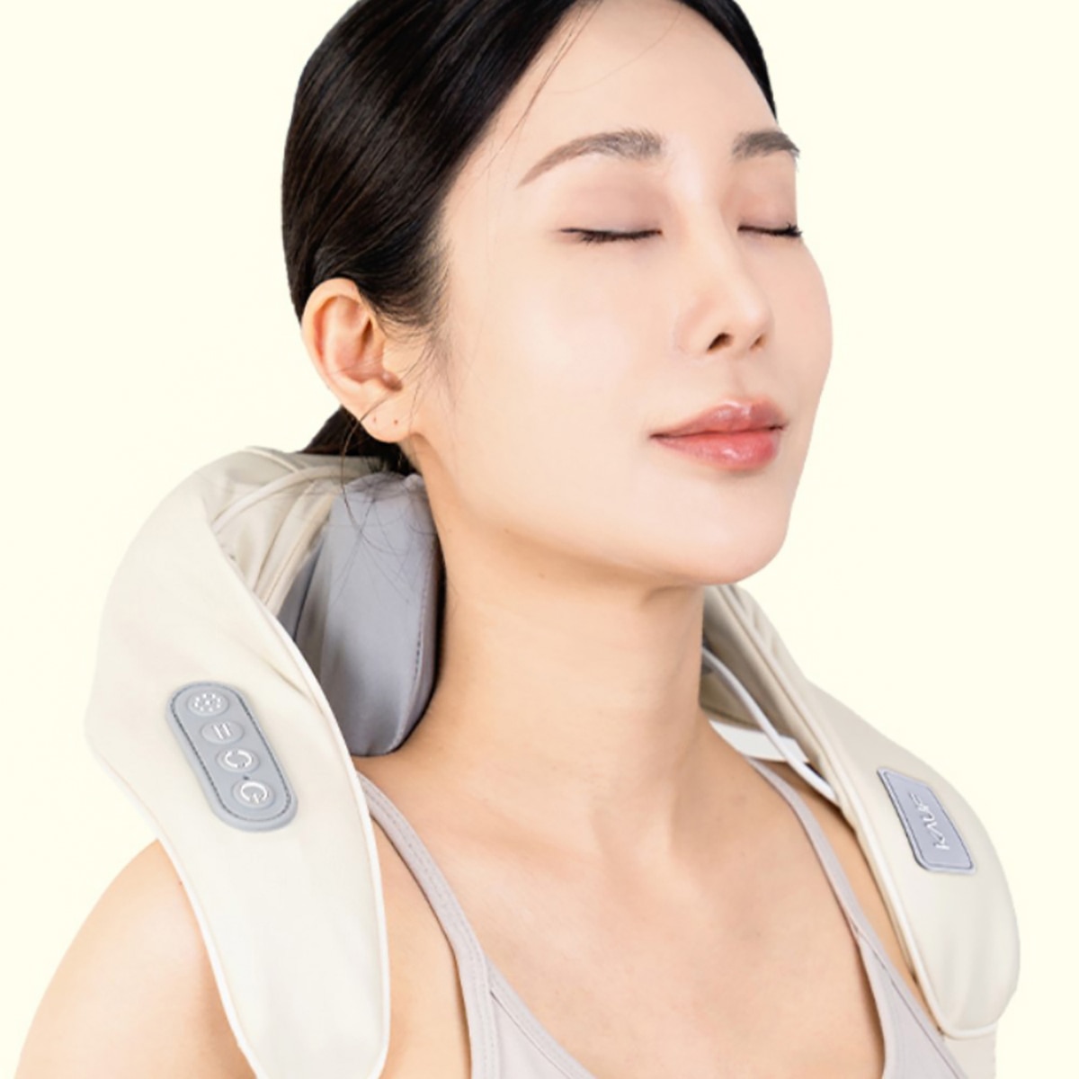 카프 무선 온열 목어깨 마사지기 KF-NSM01