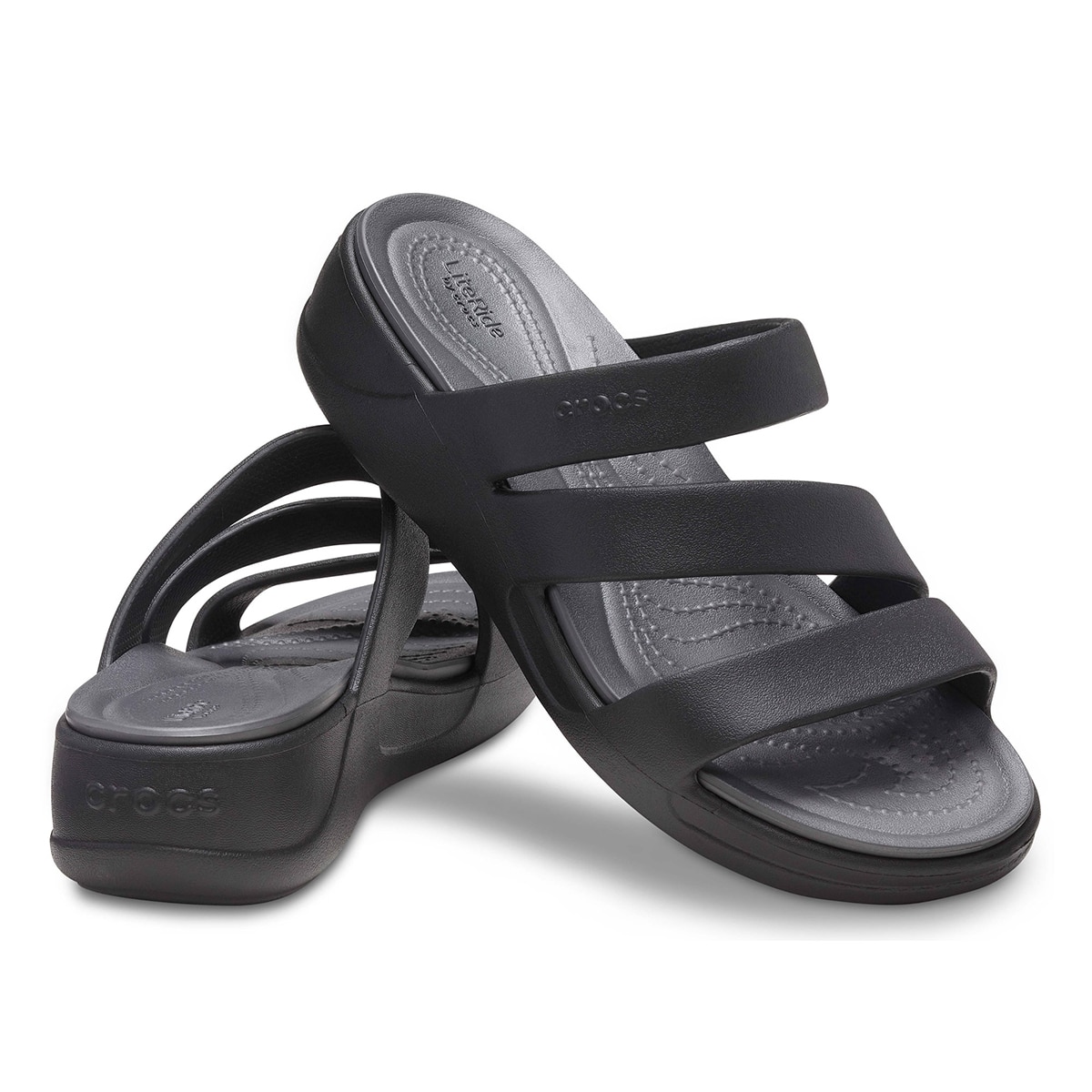 크록스 보카 스트래피 웨지