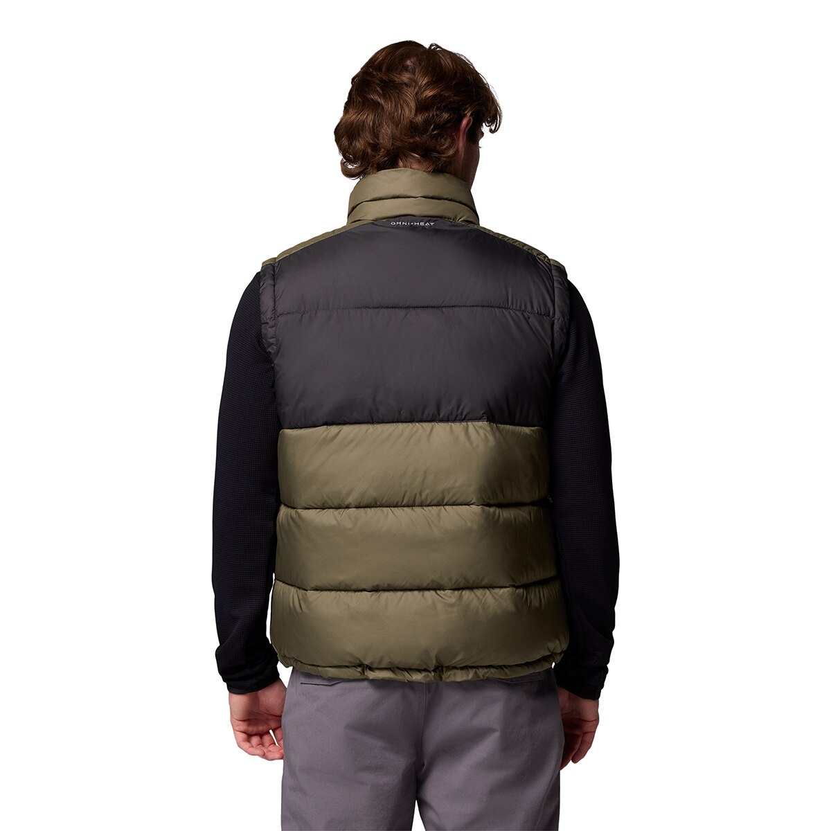 컬럼비아 남성 파이크 래이크II 패딩 베스트 - 스톤그린(배색)