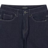 게스 여성 기모 슬림 부츠컷 청바지 - 블루 블랙, 67(27)