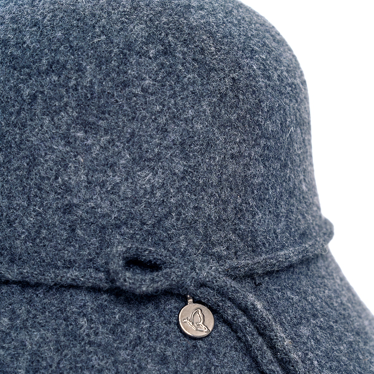 불레부 여성 울 버킷햇 - 차콜