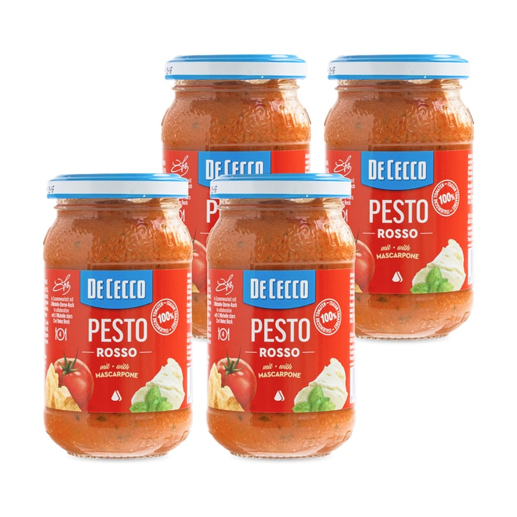 데체코 페스토 로쏘 마스카포네 200G X 4 데체코 페스토 로쏘 마스카포네 200G X 4