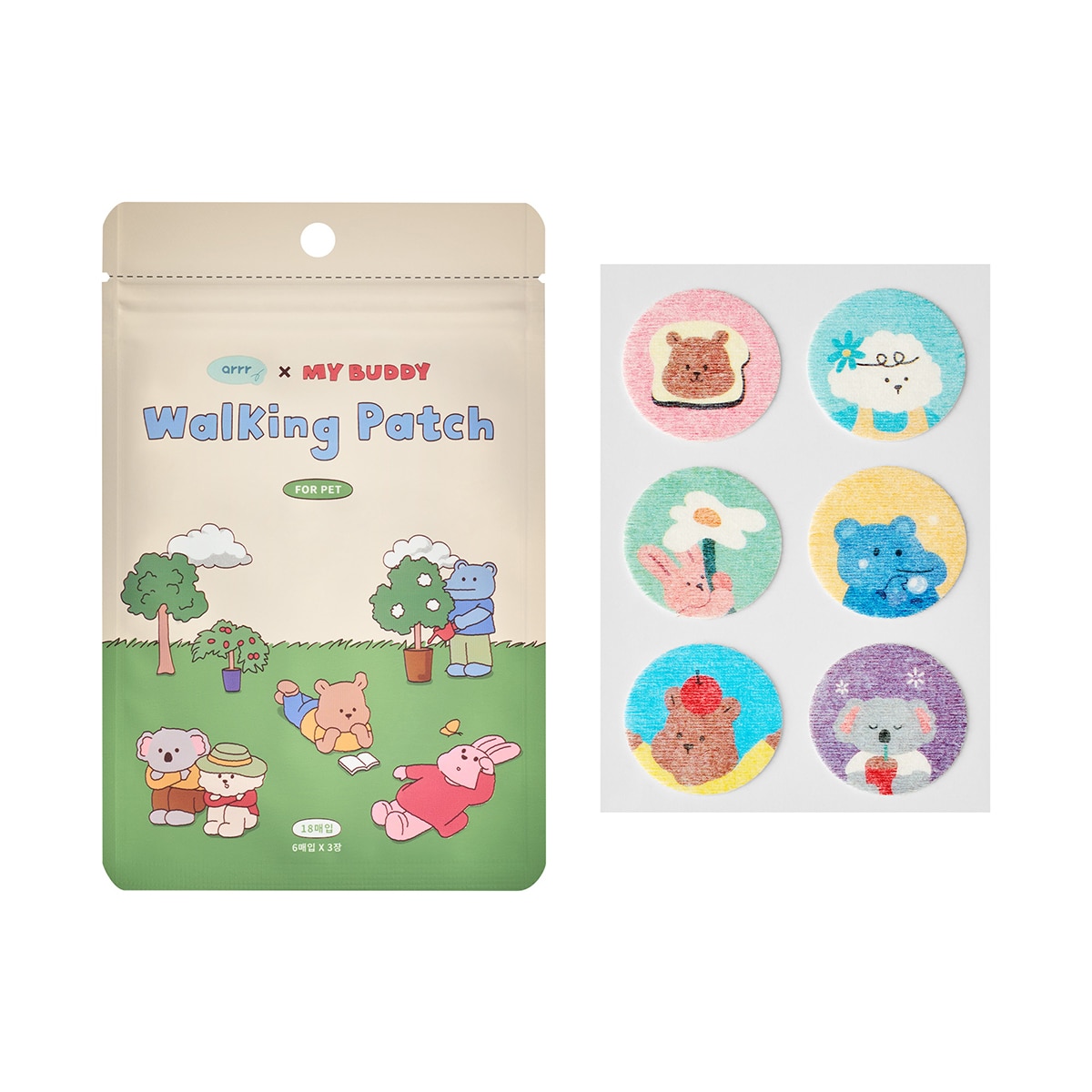 마이버디 안티버그 워킹 패치 18매 x 5 마이버디 안티버그 워킹 패치 18매 x 5